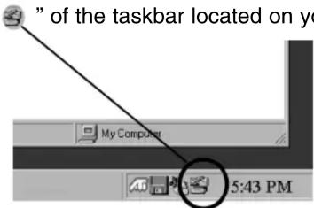 " of the taskbar located on you My Computer 5:43 PM