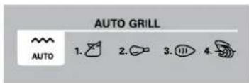 AUTO GRILL AUTO 1. 2. 3. 4.