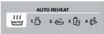 AUTO REHEAT 1. 2. 3. 4.