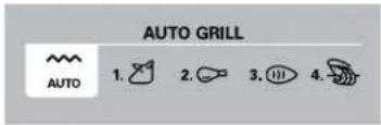 AUTO GRILL AUTO 1. 2. 3. 4.