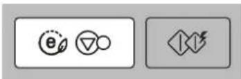 Two gray rectangular icons with symbols: one containing a circular icon with 'e' and a triangle, the other with a lightning bolt symbol.