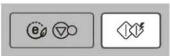 Three gray rectangular icons with symbols: circular icon, triangle, and gear symbol, likely representing logos or icons.
