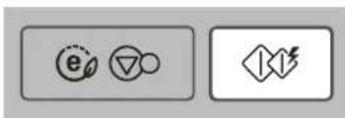 Two gray rectangular icons with symbols: one with a dash-dot circle and triangle, the other with a lightning bolt and arrow.