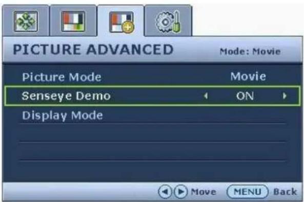 BENQ G910WA - Picture Advanced menu - 1