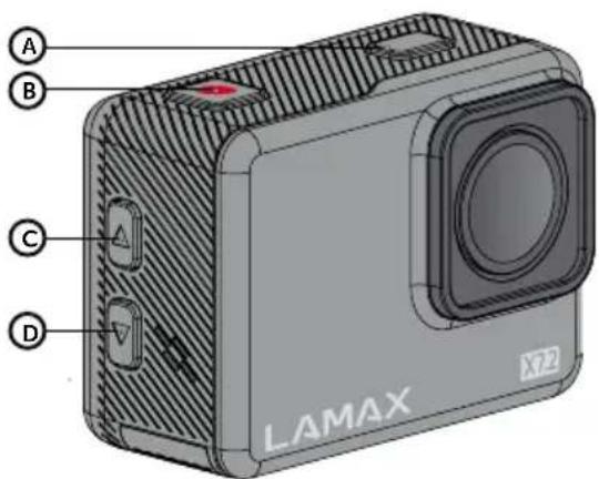 A B C D LAMAX X72