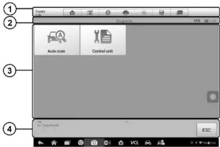 1 2 3 4 Toyota Vcc Documents VCh 88.com Auto scan Control unit ESC
