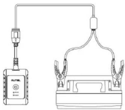 Autel MaxiSYS MS906S - To connect to a battery - 1