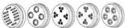 Eta Gratus Max III - III.8) Pasta formers (I1 - I5) - 1