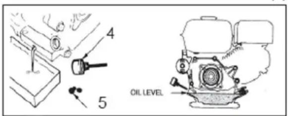 4 5 OIL LEVEL