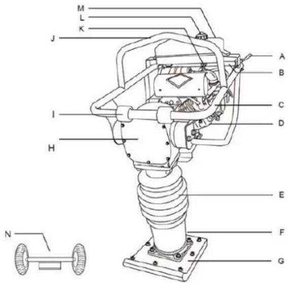 Zipper ZI-RAM80C - Komponenten / components / Komponenty / komponenty / Komponente / Komponente / Összetevők - 1
