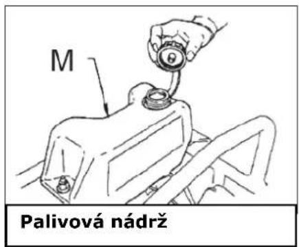 M Palivová nádrž
