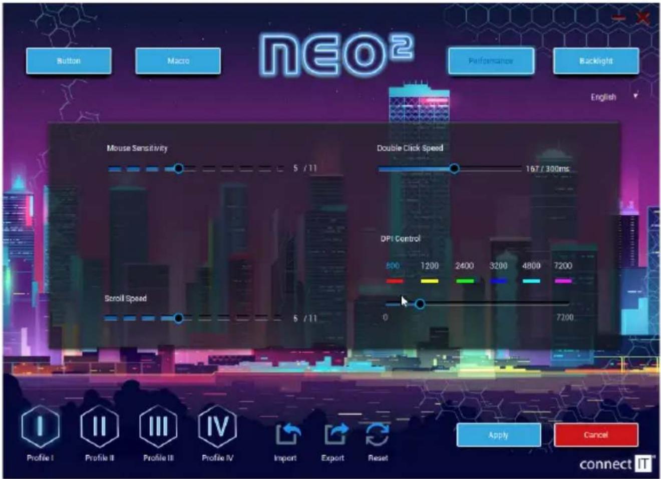 Connect IT NEO2 CMO-3589-BK - Performance - 1