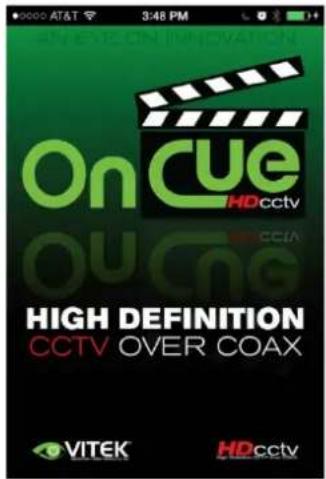 OnCue HDcctv CCIA HIGH DEFINITION CCTV OVER COAX VITEK HDcctv