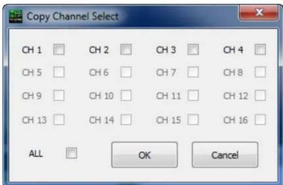 Copy Channel Select CH 1 □ CH 2 □ CH 3 □ CH 4 □ CH 5 □ CH 6 □ CH 7 □ CH 8 □ CH 9 □ CH 10 □ CH 11 □ CH 12 □ CH 13 □ CH 14 □ CH 15 □ CH 16 □ ALL OK Cancel