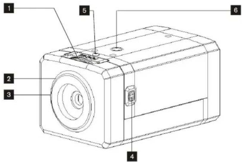 Vitek VTC-C750 - CAMERA LAYOUT - 1