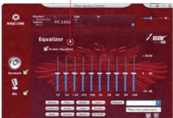 Tracer Supersonic - Equalizer (hangszínszabályzó) - 1
