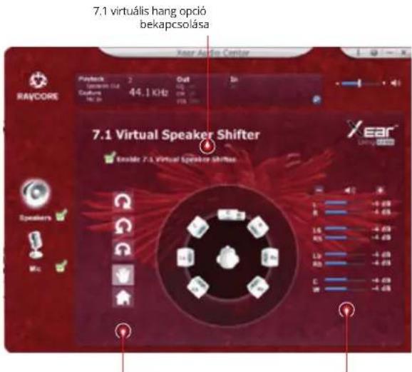 Tracer Supersonic - 7.1 virtuális hang beállítása - 1
