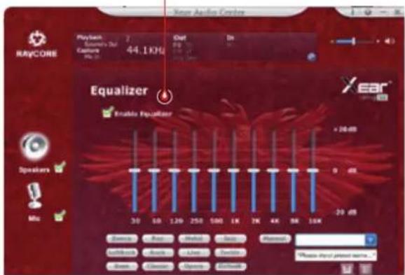 Tracer Supersonic - Equalizer (korektor) - 1