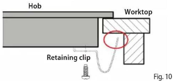 Concept IDV5660WH - Follow the following instruction during installation: - 4