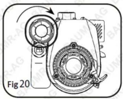 Baumr-AG 740SX - NOTE: Do not use pressurized air or solvents to clean the filter. Pressurized air can damage the filter, and solvents will dissolve the filter. - 3