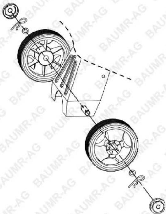 Baumr-AG Hercules HPS2600E - Log Splitter Assembly - 2