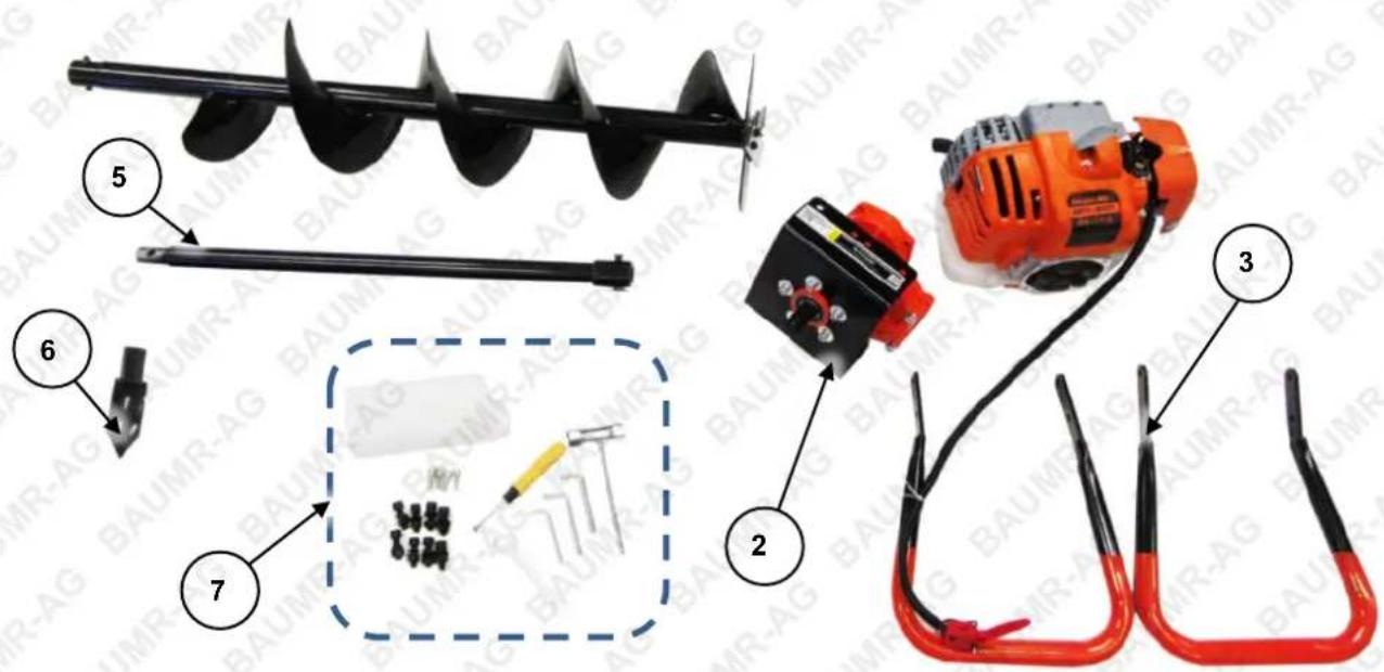Baumr-AG BPX-700 - Parts Identification - 1