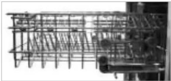 LG D1418MF - Nastavenie horného koša - 2