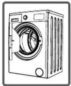 Kernau KFWM 7512 I - PUTTING LAUNDRY IN THE MACHINE - 2