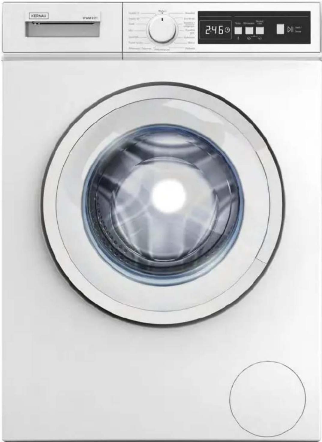 Kernau KFWM 6511 - USER MANUAL WASHING MACHINE KFWM 6511 - 1