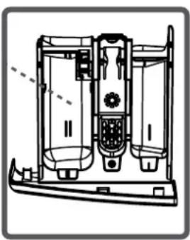 Kernau KFWM I 6501 - Main wash detergent compartment: - 2