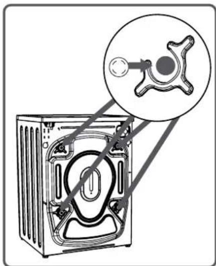 Kernau KFWM I 6501 - REMOVING THE TRANSIT BOLTS - 4