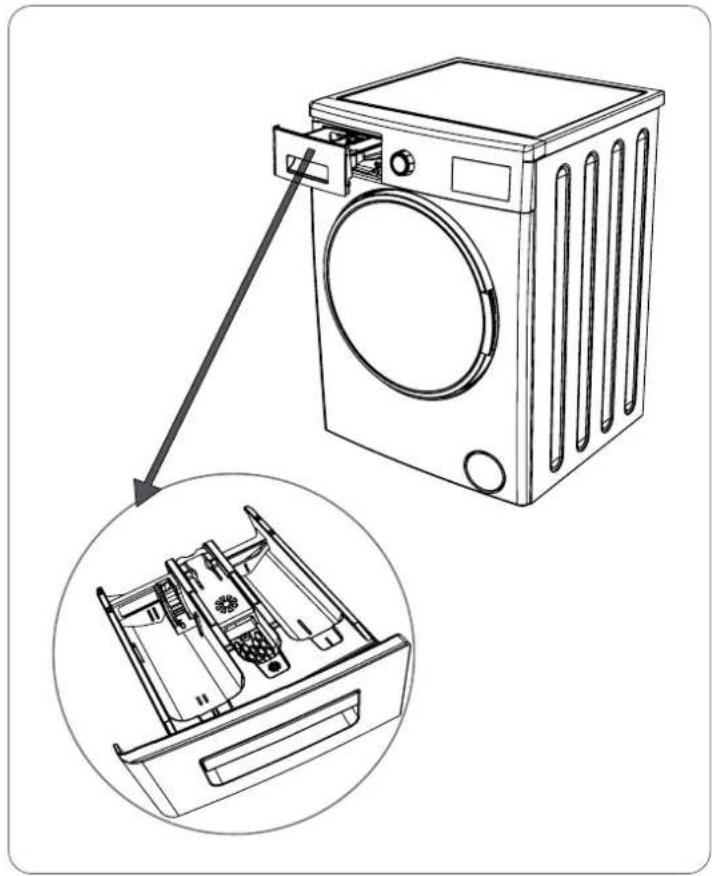 Kernau KFWM I 6501 - DETERGENT DRAWER - 1