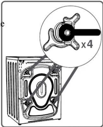 Kernau KFWM I 6501 - REMOVING THE TRANSIT BOLTS - 1