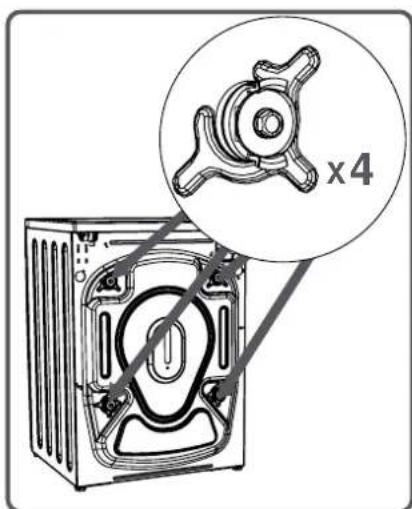 Kernau KFWM I 6501 - REMOVING THE TRANSIT BOLTS - 2