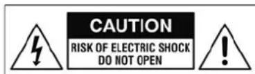 NEUMANN KH 120 D - Hazard warnings on the rear of the product - 1