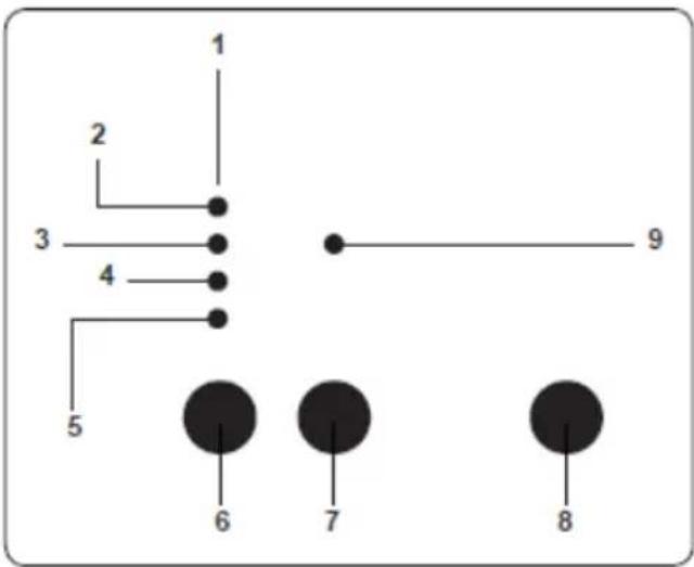 ECG EWF 1053 MD - Elektronický displej - 1
