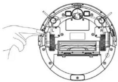 BLAUPUNKT Bluebot XPro - WARTUNG | HAUPTBÜRSTE | SEITENBÜRSTE - 6