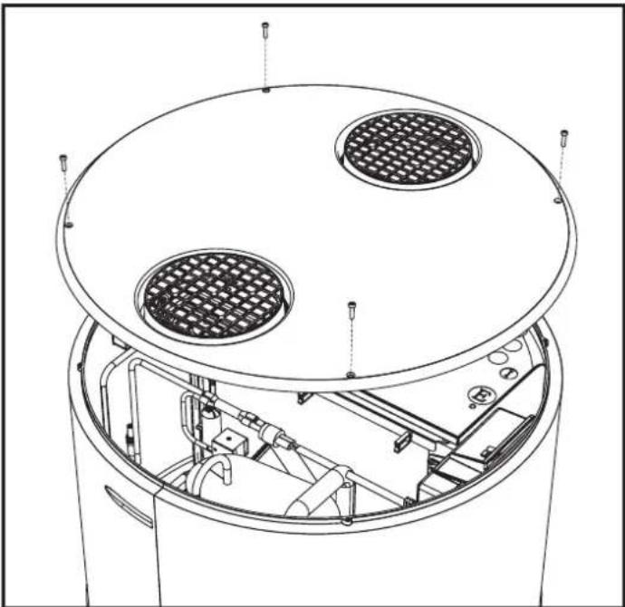 FERROLI Egea 200 LT - Ripristino termostato di sicurezza della resistenza elettrica - 1