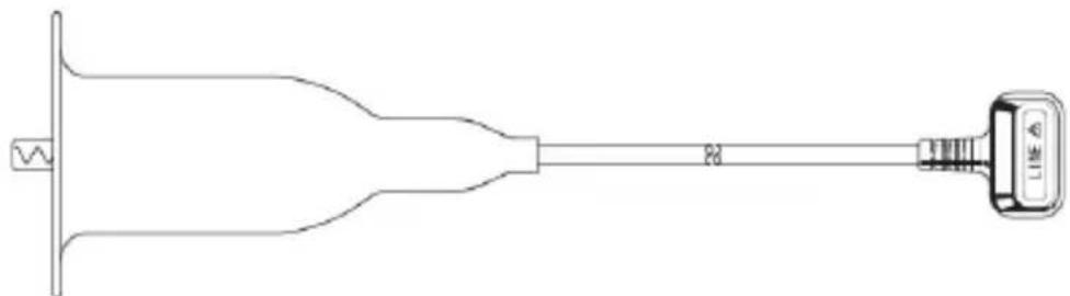 Kyoritsu KEW 1012 - 10-3 Line probe with alligator clip(optional accessory) - 1
