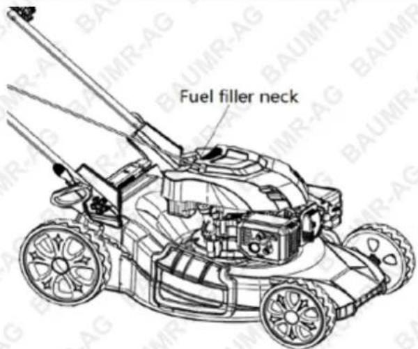 Baumr-AG 840SX - Filling with Engine Fuel - 2