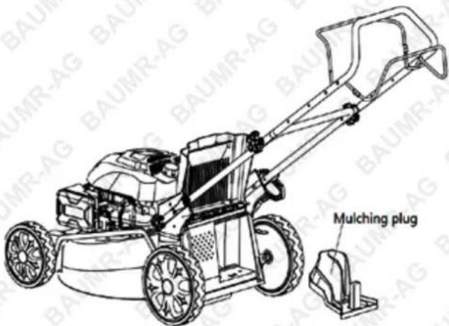 Baumr-AG 840SX - Assembling the Mulching Plug - 1