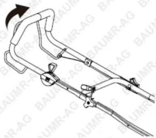 Baumr-AG 840SX - Using the Self-Propelled Function - 2
