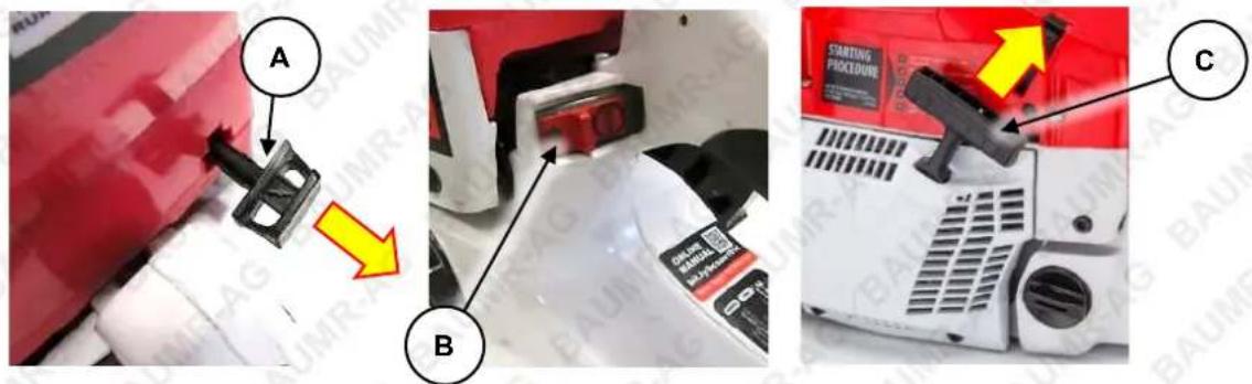 Baumr-AG SX62 - Starting the Engine - 2