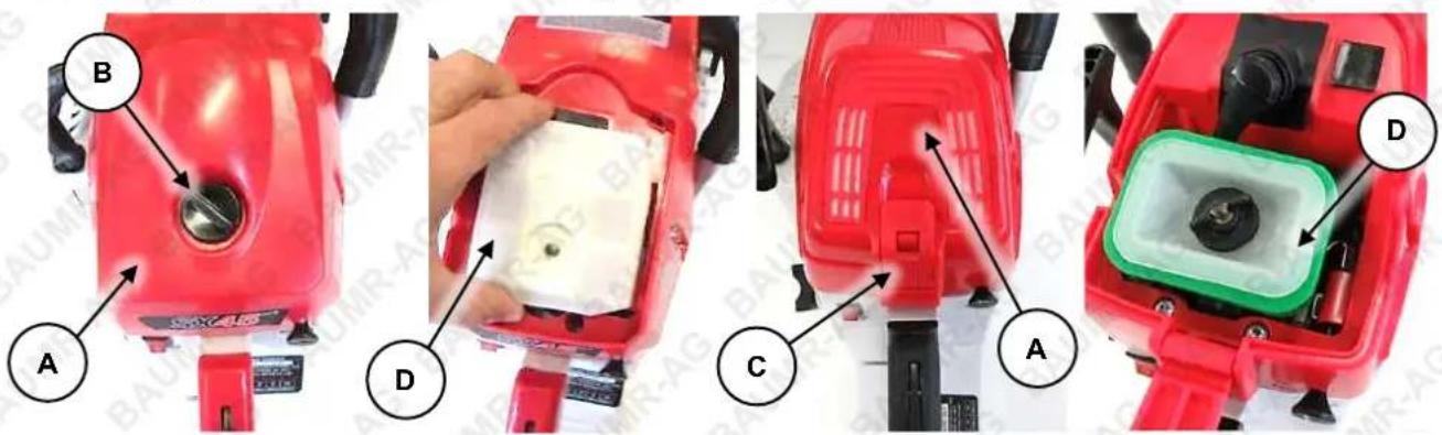 Baumr-AG SX62 - Removal/Installation - 1