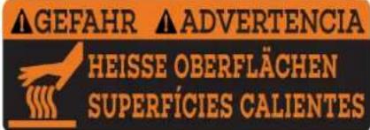 Endress ESE 2300 i - Labels on the generator - 6