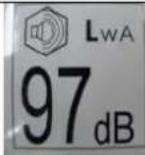 Endress ESE 606 HS-GT - Labelling on the Electrical Generator - 4