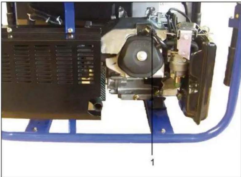 Endress ESE 606 DHS-GT - You conserve the engine compartment as follows: - 1