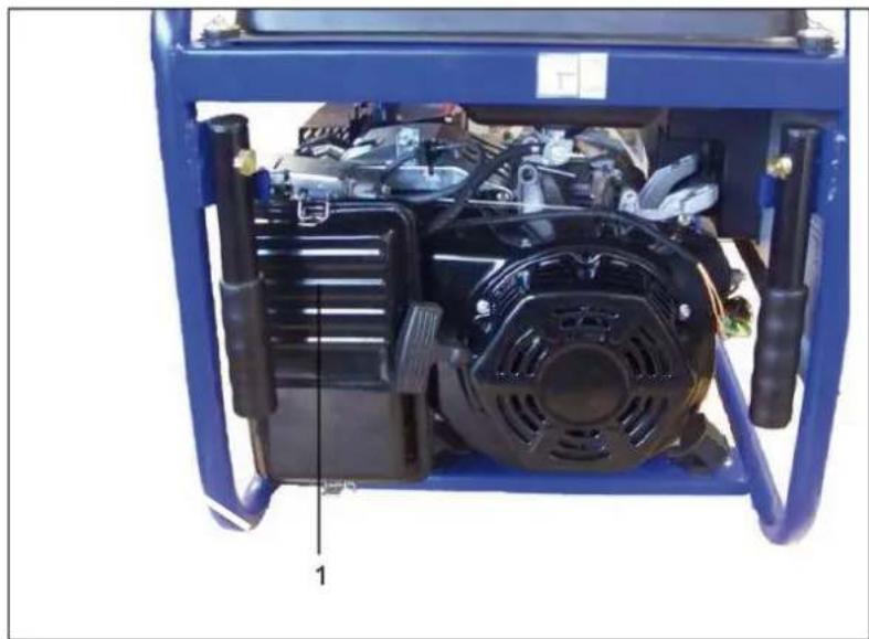Endress ESE 606 DHS-GT - You conserve the engine compartment as follows: - 2