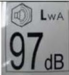 Endress ESE 606 DHS-GT - Labelling on the Electrical Generator - 4
