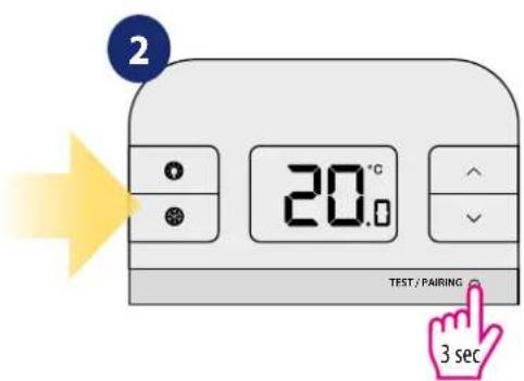 Salus RT310SR - RT310TX thermostat pairing with few other receivers - 6